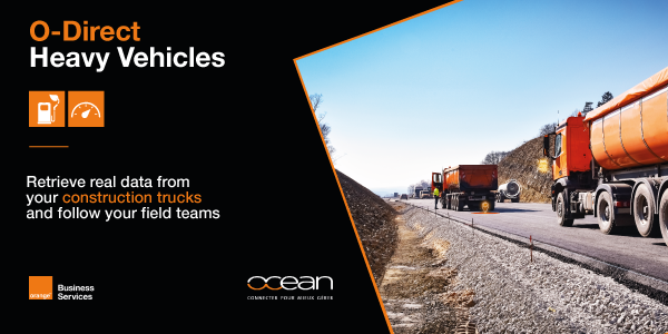 O-Direct Heavy Vehicles, the option specifically for construction vehicle fleet management